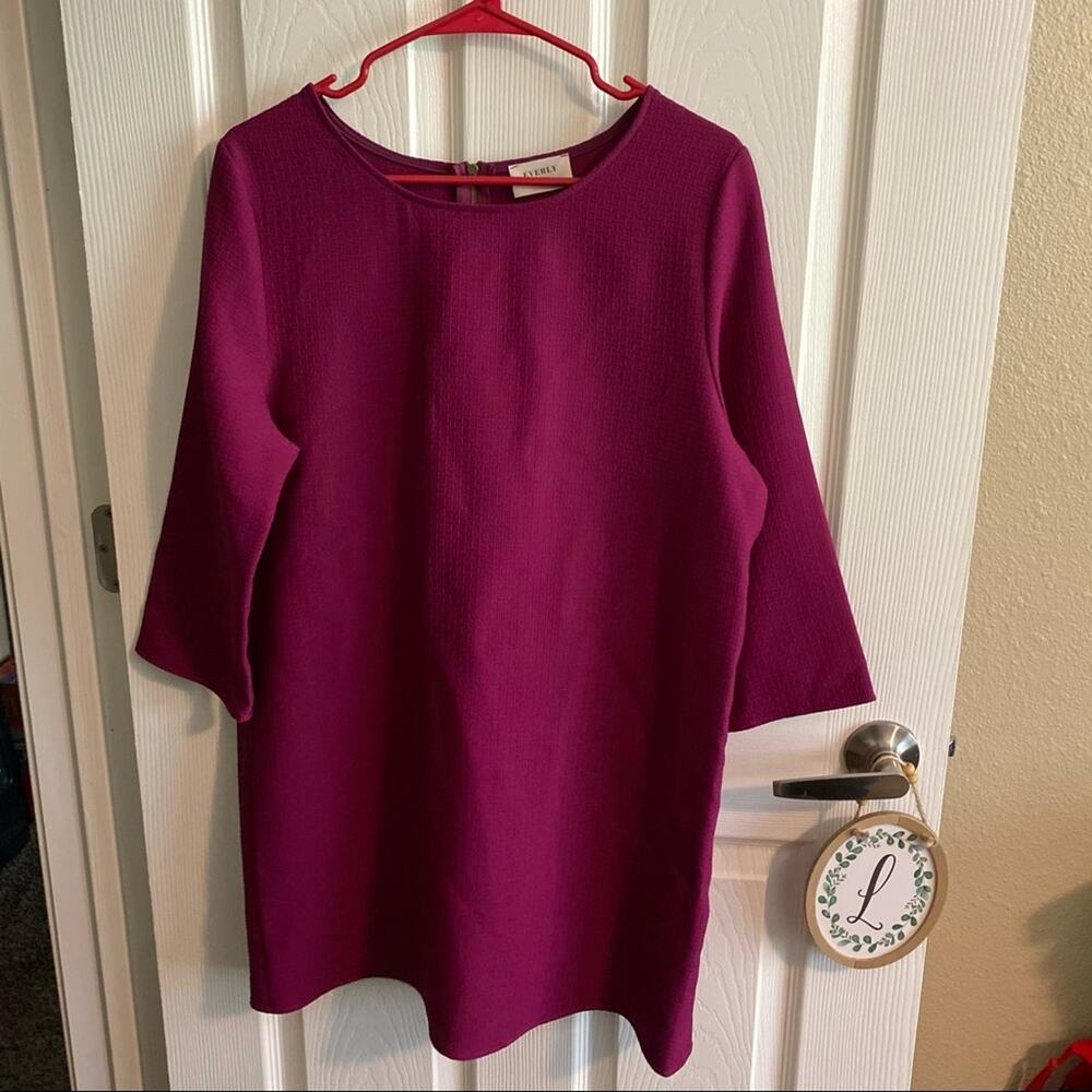 Everly Minimalist Shift Mini Dress / Tunic Top Women's Approx Size Large